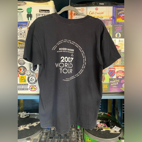 2007 Rager Waters The Dark Side Of The Moon Tour Tee - Picture 3 of 3